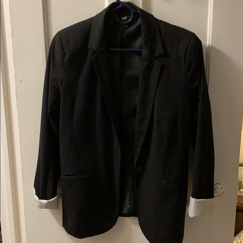 black blazer